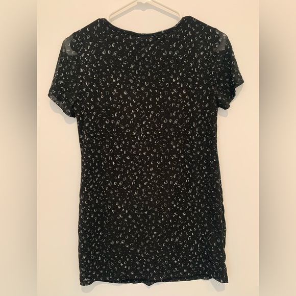 Maternity Stork and Babe black T-shirt. Size small. - Picture 2 of 3